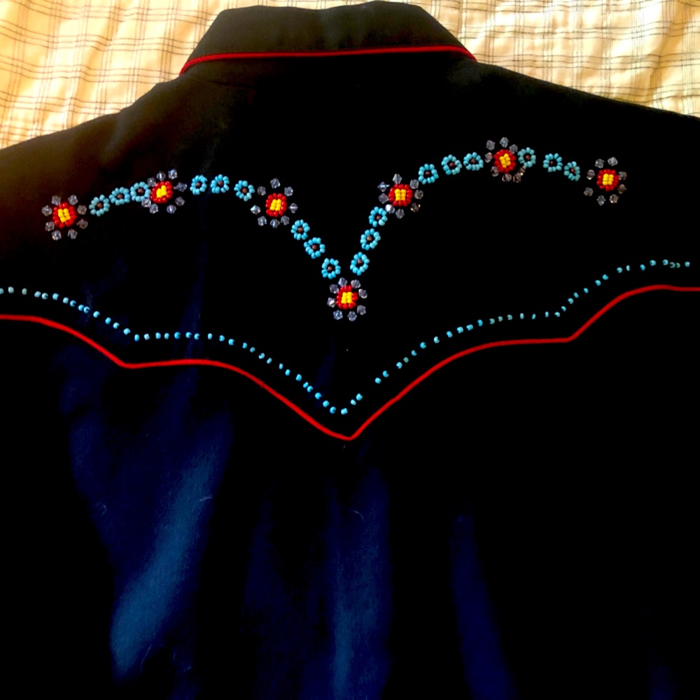 Western dress shirt by Scully